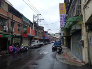 Small streets in Taipei