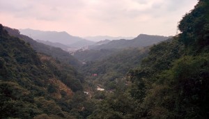 view from the temple in the rocks