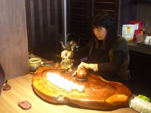 Tea ceremony in the Tea House